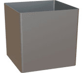 Vaso ARTEVASI Oslo (13.5x13.5x13.5cm - Gris)