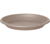 Plato para maceta y jardinera de polipropileno beige ø 11.5 cm