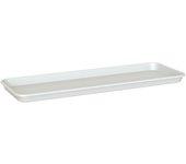 Plato de jardinera capri 50 cm de polipropileno blanco 47.7x16.9 cm