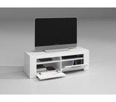 Usinestreet Mueble de TV blanco artik