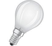 Bombilla led e14 esférica 470 lúmenes 3.4w de 2700k osram