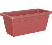 Jardinera xl venezia rojo 60x30x26,5cm