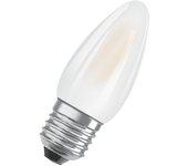 Bombilla led e27 vela 470 lm blanco cálido opaco