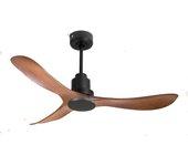 Ventilador de techo sin luz motor dc cora d132 03 31 purline marrón 132 cm