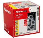 Fischer Taco Sx 12x60 - Pack 25 Uni