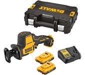 Sierra de sable dewalt brushless 12 v li-on 1 ah