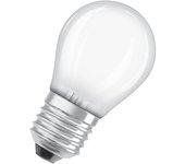 Bombilla led e27 esférica 470 lm blanco cálido opaco