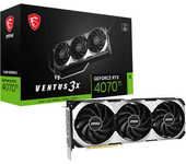 tarjeta grafica msi nvidia rtx 4070 ti ventus 3x e oc | 12gb | gddr6x