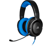 Corsair HS35 Binaural Diadema Negro, Azul