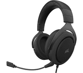 auriculares corsair hs50 pro - negro carbon