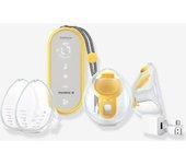 Sacaleches eléctrico doble - Freestyle Hands Free - 21 mm/ 24 mm - MEDELA transparente