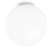 Lámpara de Techo Moderna Mapa Cristal Blanco 1 Luz E27 D40Cm