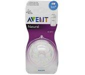 Avent Natural Tetina Flujo Medio 2 unidades