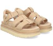 Ugg Sandalias Planas Mujer - Beige Talla 9