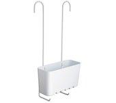 Tatay Standard Cesta de baño (11 x 20,5 x 41,5 cm, Blanco)