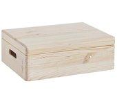 Zeller Present Caja de madera (L x An x Al: 40 x 30 x 14 cm, Madera)