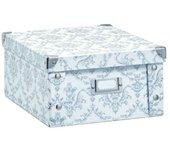 Zeller Present Caja de almacenaje Vintage (L x An x Al: 26 x 31 x 14 cm)