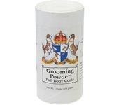 Polvos de Grooming Crown royale, para mascotas, seca, da volumen y cuerpo al pelo, elimina malos olores, envase 450 gramos