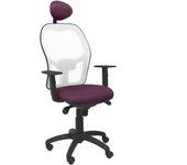 P&C-Silla de Oficina con Cabecero Jorquera P&C ALI760C Morado