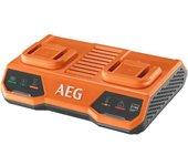 AEG Cargador de doble puerto 18V