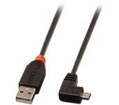 Lindy USB2.0 A/MICRO-B 90 DEGREE 2M