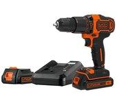 Black & Decker BDCHD18K1B2-QW taladro 1400 RPM