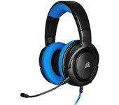 Corsair HS35 Binaural Diadema Negro, Azul