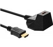 Cable HDMI INLINE (HDMI - HDMI - 1 m - Negro)