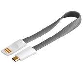 Cable USB GOOBAY USB A/Micro-USB B 0.2 m Macho/Macho Gris