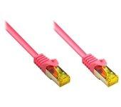 Alcasa 8070R-020M cable de red 2 m Cat7 S/FTP (S-STP) Magenta