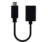 Cable USB 2.0 A/H A USB-C OTG 0,15cm