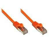 Cable de Red ALCASA (RJ45 - 25 m - Naranja)