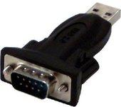 MCL USB2-118B adaptador de cable USB 2.0 RS232 Negro