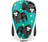 Logitech M238 Gorilla Wi-Fi Óptico 1000DPI Ambidex