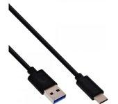 InLine 35712 cable USB 2 m USB A USB C Negro