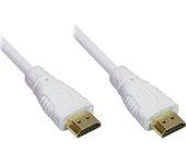 Alcasa 4514-007W cable HDMI 0,75 m HDMI tipo A (Estándar) Blanco