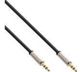 Cable de Audio INLINE (3 m - Negro)