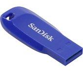 Pendrive SANDISK Cruzer Blade 64GB Azul