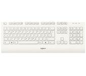 Logitech K280e USB QWERTZ Alemán Blanco