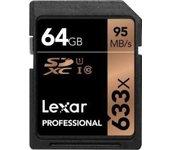 Lexar 64GB Professional 633x SDXC 64GB SDXC UHS-I