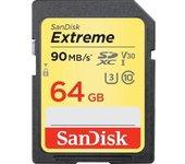 Sandisk Extreme, SD, 64GB 64GB SDXC UHS-I Clase 10