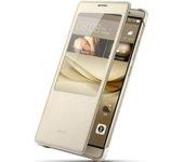 Funda HUAWEI Flip View P9 Plus dorado