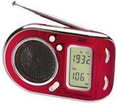 AEG WE 4125 Portátil Digital Rojo radio