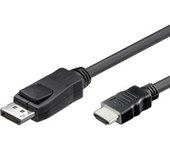 Alcasa DisplayPort - HDMI, 1m Negro