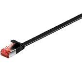 Goobay RJ45/RJ45, 3 m cable de red Cat6 U/FTP (STP) Negro