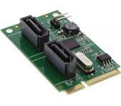 InLine Mini-PCIe 2.0 2x SATA Interno SATA tarjeta