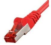 Digitus 3m Cat6a S/FTP cable de red S/FTP (S-STP) Rojo