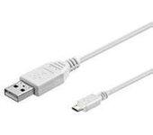 Cable de Datos GOOBAY (1.8 m - Blanco)