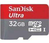 Sandisk Ultra 32GB MicroSDHC UHS-I Clase 10 memori