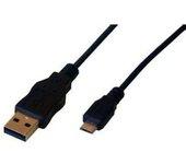 MCL MC922AHB-2M cable USB USB A Micro-USB B Negro